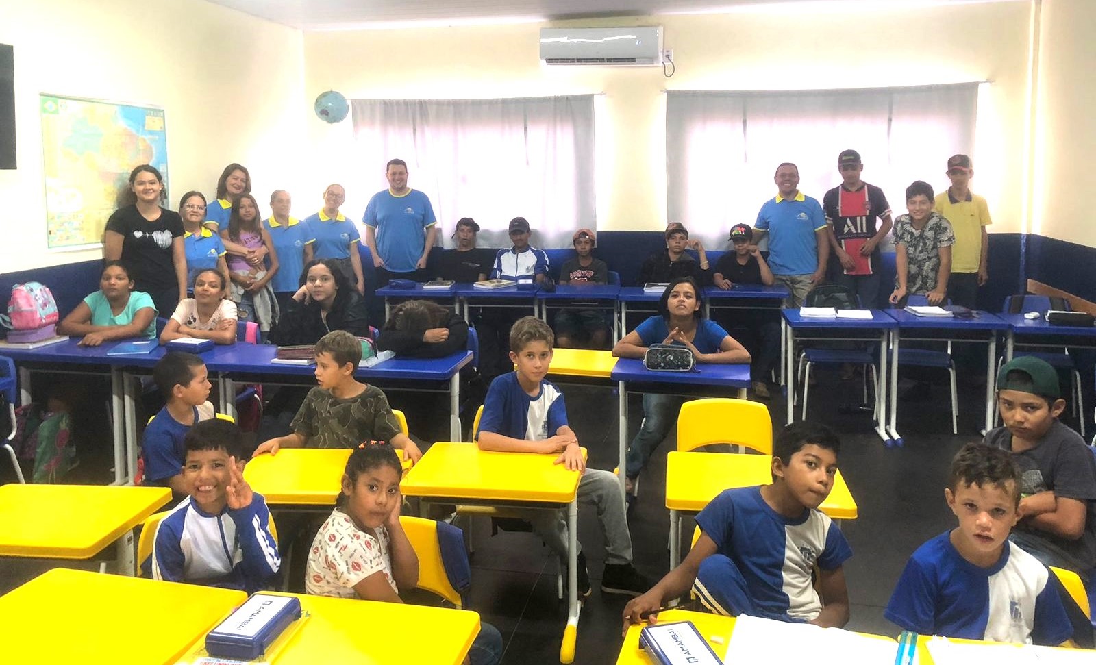 Inauguração, Organização e Projeto da Escola Municipal Novo Horizonte ...