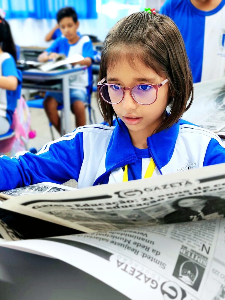 Despertando o prazer de ler jornal Despertando o prazer de ler jornal