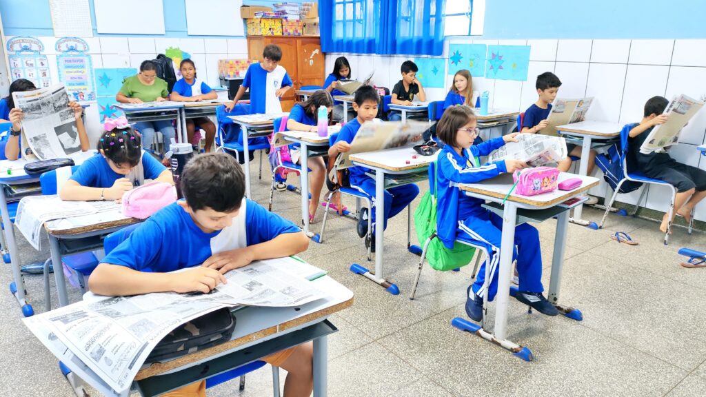 Despertando o prazer de ler jornal Despertando o prazer de ler jornal