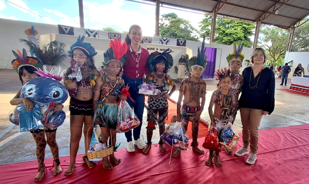 Semana dos Povos Indígenas na Escola Municipal Mbo’eroy Guarani Kaiowa