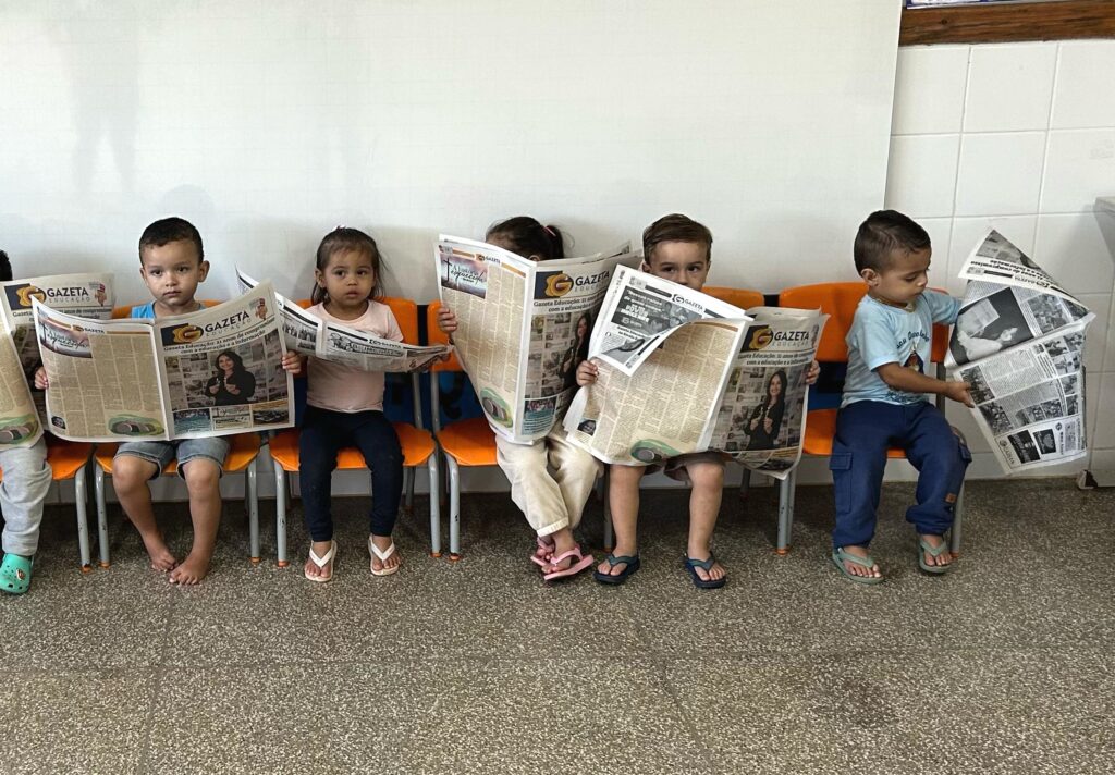 Despertando o prazer de ler jornal Despertando o prazer de ler jornal