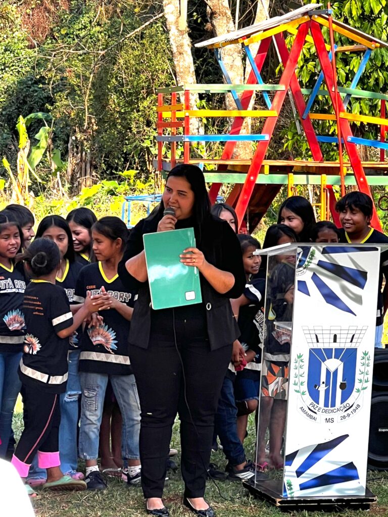 E.M. Mitã Rory inaugura Sala de Música Margarida Gennari Bernardes E.M. Mitã Rory inaugura Sala de Música Margarida Gennari Bernardes