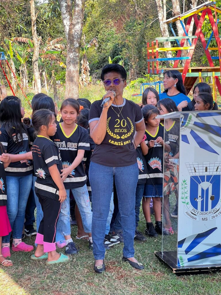 E.M. Mitã Rory inaugura Sala de Música Margarida Gennari Bernardes E.M. Mitã Rory inaugura Sala de Música Margarida Gennari Bernardes