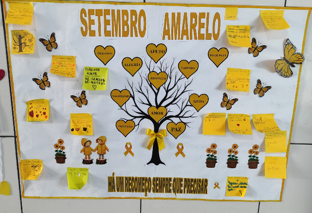 Setembro Amarelo e Concurso de Frases em comemoração aos 77 de Amambai
