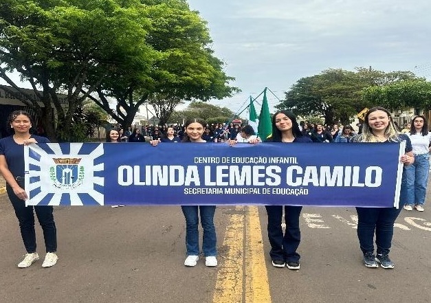 CEI Olinda Lemes Camilo brilha no desfile cívico de 7 de Setembro