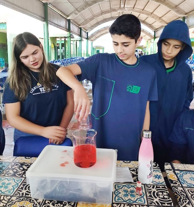 O Ar Ocupa Espaço? Estudantes do 7º ano comprovam fenômeno em prática investigativa