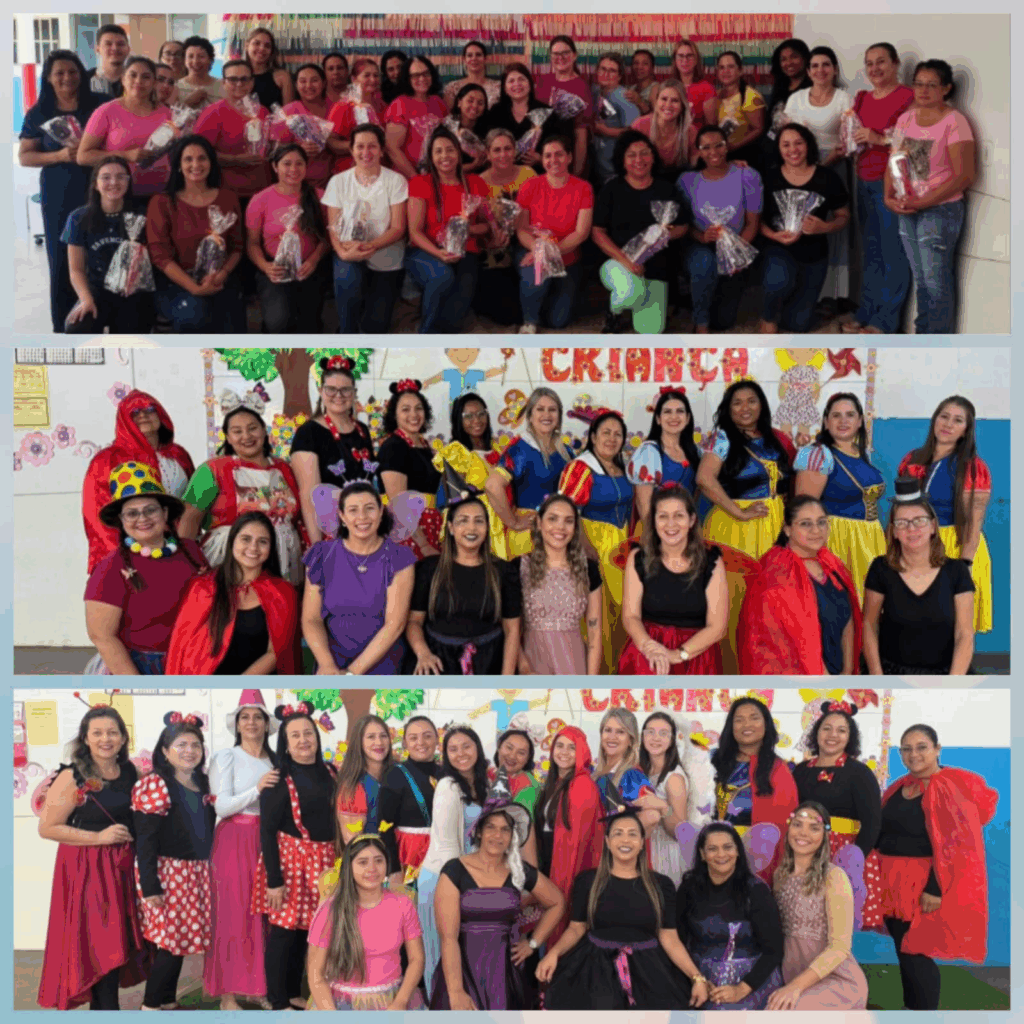 Outubro de Alegria e Integração na Escola Municipal Dr. Rachid Saldanha Derzi