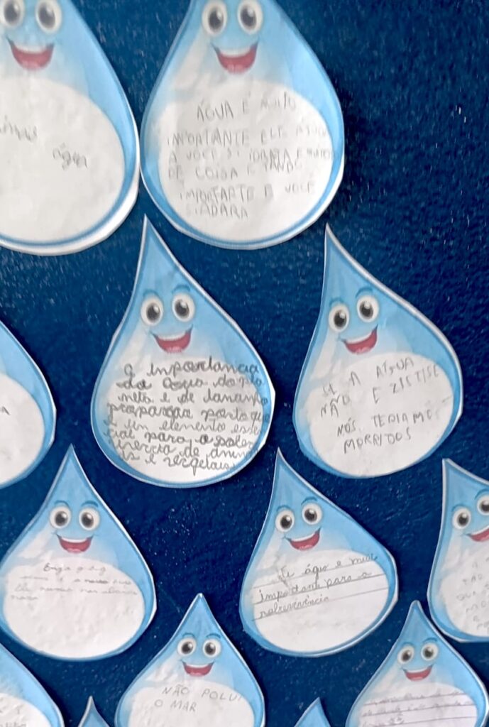 Atividades Educativas Marcam o Dia Mundial da Água na Escola Municipal Antônio Pinto da Silva Atividades Educativas Marcam o Dia Mundial da Água na Escola Municipal Antônio Pinto da Silva