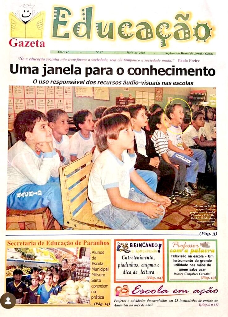Gazeta Educação: 22 Anos Documentando a Educação e suas Histórias Gazeta Educação: 22 Anos Documentando a Educação e suas Histórias