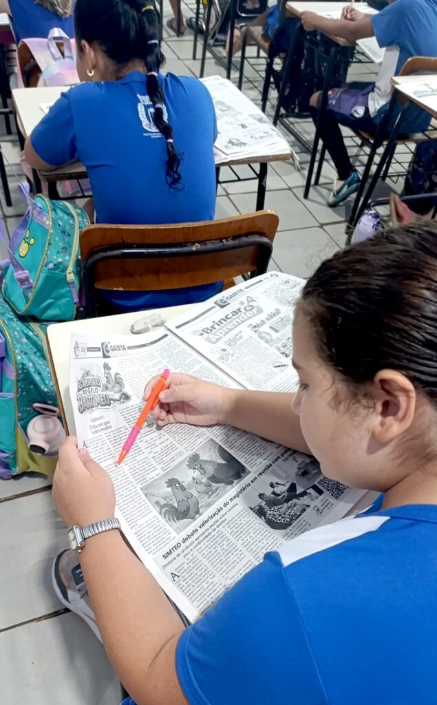 De jovem repórter à inspiração: experiência da Gazeta Educação mobiliza alunos na Escola Antônio Pinto De jovem repórter à inspiração: experiência da Gazeta Educação mobiliza alunos na Escola Antônio Pinto
