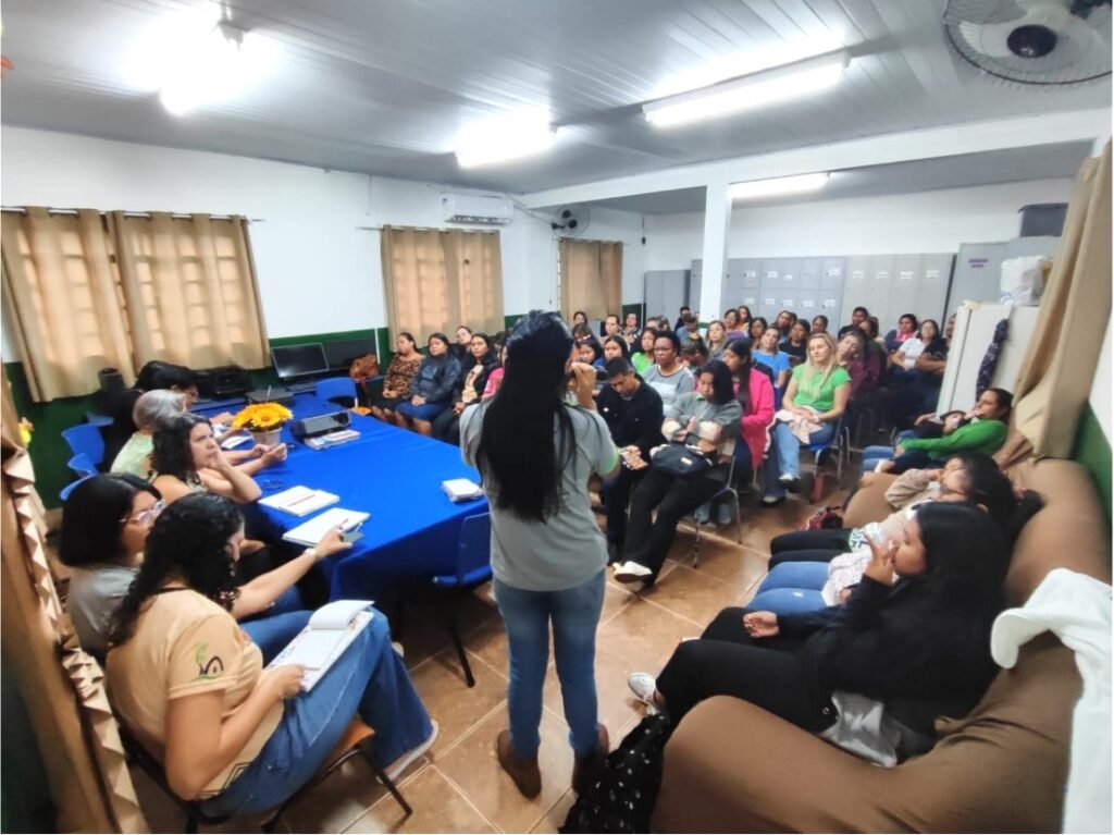 Mitã Rory realiza abertura do ano letivo com integração da equipe e recepção dos alunos