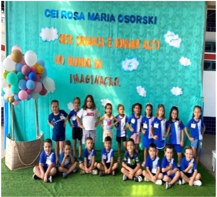 CEI Rosa Maria Osorski inicia ano letivo com acolhimento e carinho