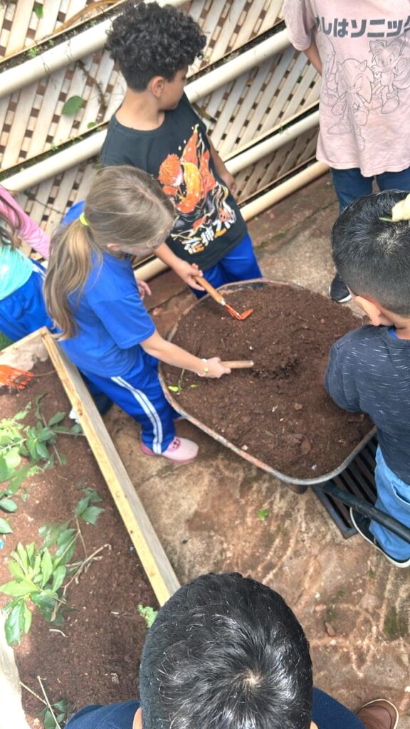 Projeto Horta na Escola incentiva consciência ambiental