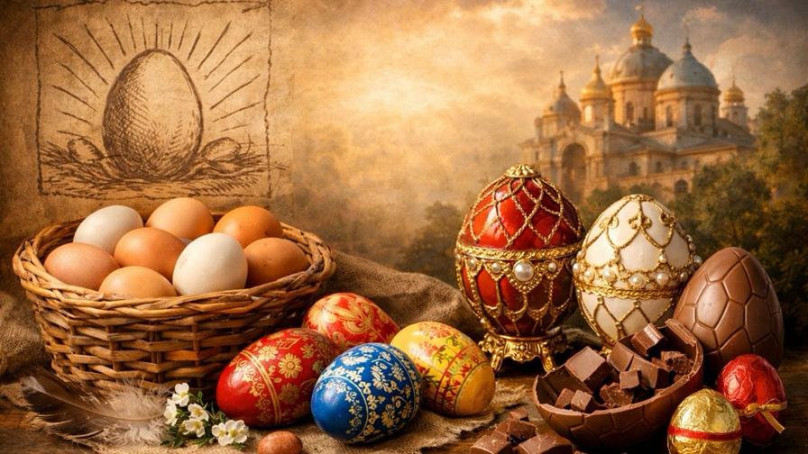 Do símbolo da vida ao sabor do chocolate: como nasceram os ovos da Páscoa Do símbolo da vida ao sabor do chocolate: como nasceram os ovos da Páscoa