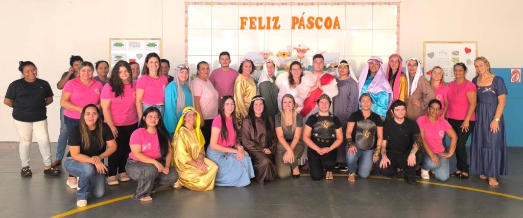 Escola promove Páscoa com valores e ação comunitária