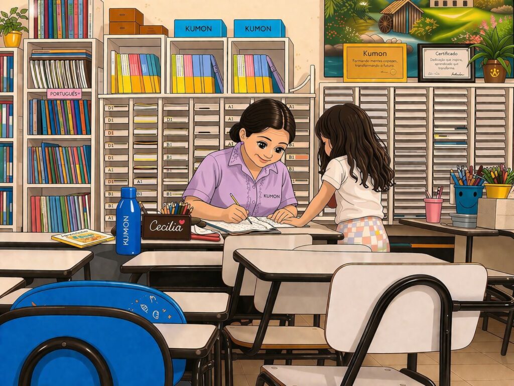 Muito além da matemática: Kumon fortalece a alfabetização e forma leitores em Amambai Muito além da matemática: Kumon fortalece a alfabetização e forma leitores em Amambai