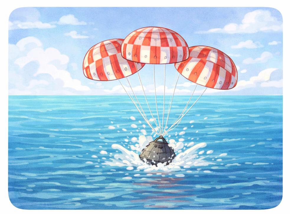 O mundo assistiu: reentrada da cápsula Orion marca retorno histórico à Terra