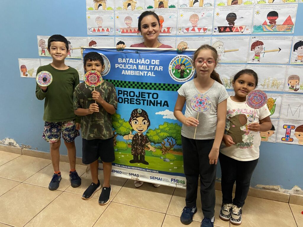 Projeto Florestinha promove semana de valorização da cultura indígena em Amambai