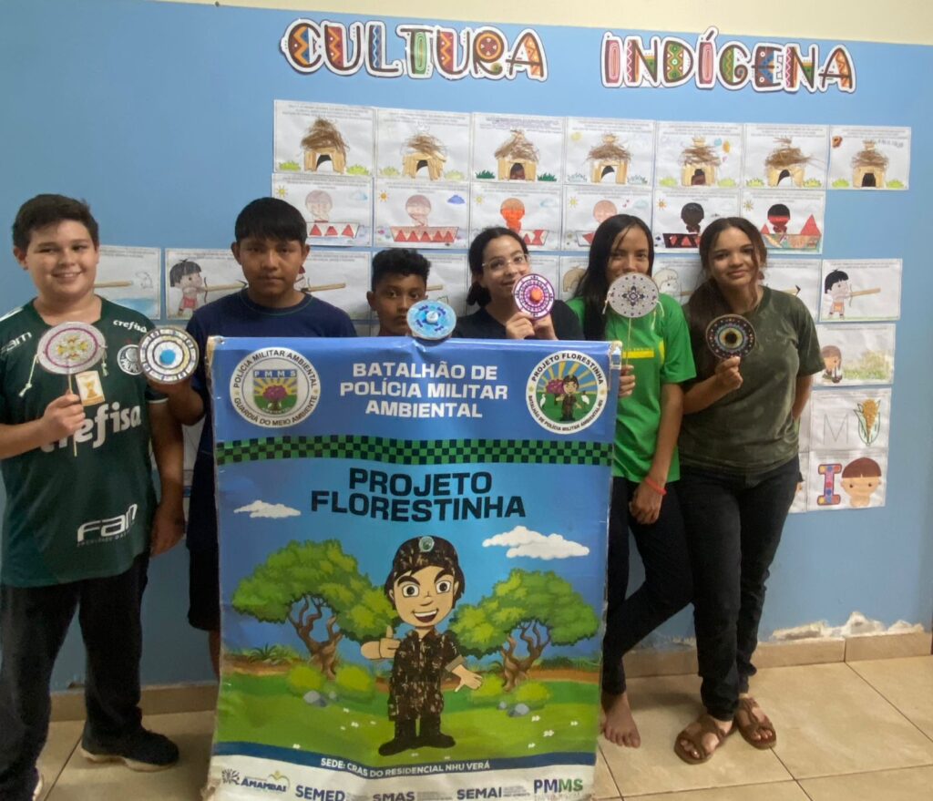 Projeto Florestinha promove semana de valorização da cultura indígena em Amambai