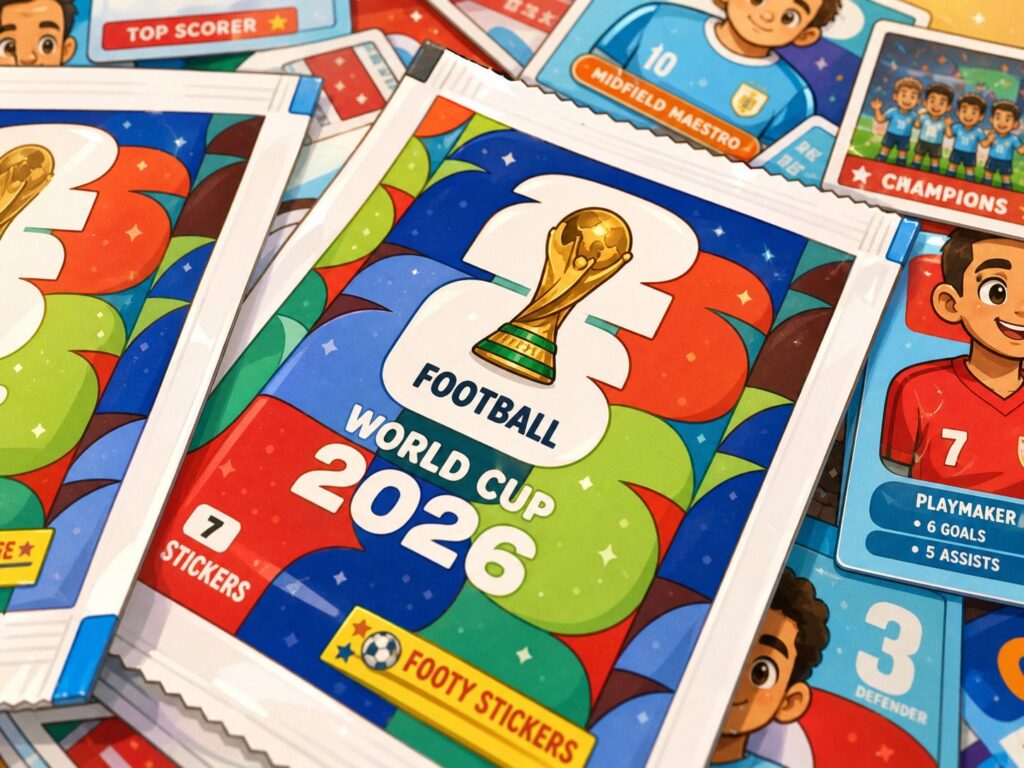 Álbum da Copa 2026 resgata tradição passada de pai para filho