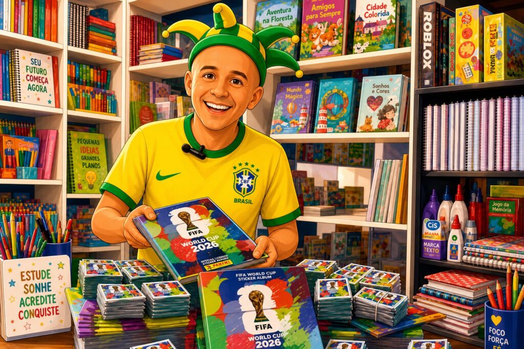 Álbum da Copa 2026 resgata tradição passada de pai para filho