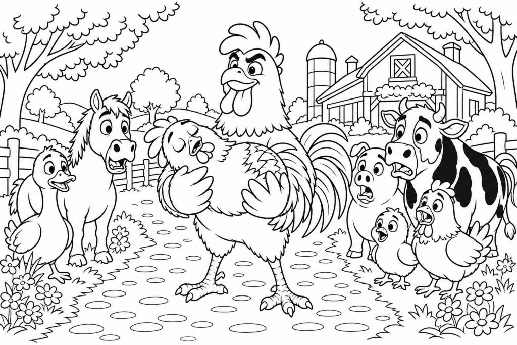PLANO DE AULA — 1º ao 5º ano: As Aventuras do Galo Bartimeu, de Bia Borges — Capítulo III