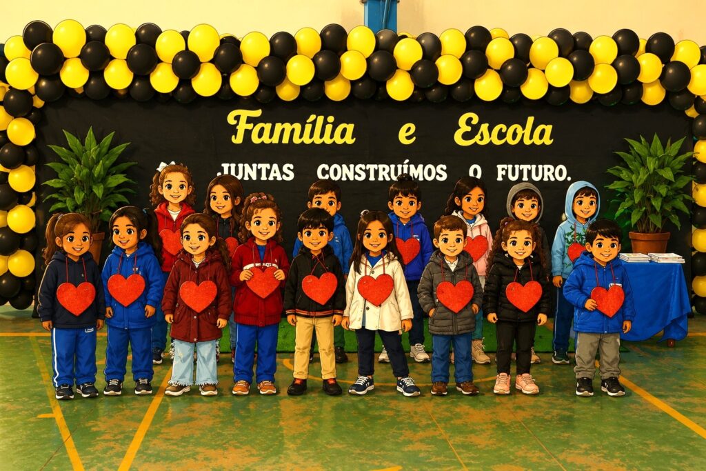 Escola Municipal Flávio Augusto Coelho Derzi promove Festa da Família e fortalece a integração entre escola e comunidade