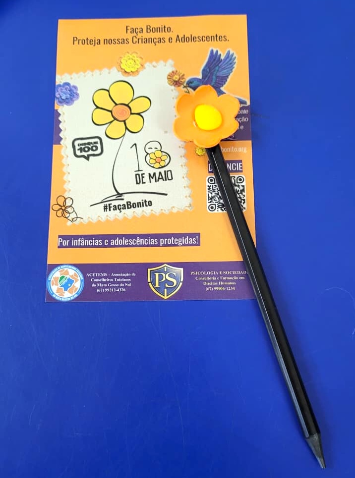 Projeto Florestinha participa de palestra educativa sobre o Maio Laranja em Amambai