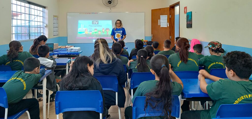 Projeto Florestinha participa de palestra educativa sobre o Maio Laranja em Amambai