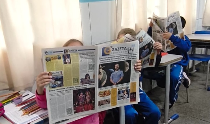 Jornal em sala: leitura, informação e aprendizagem