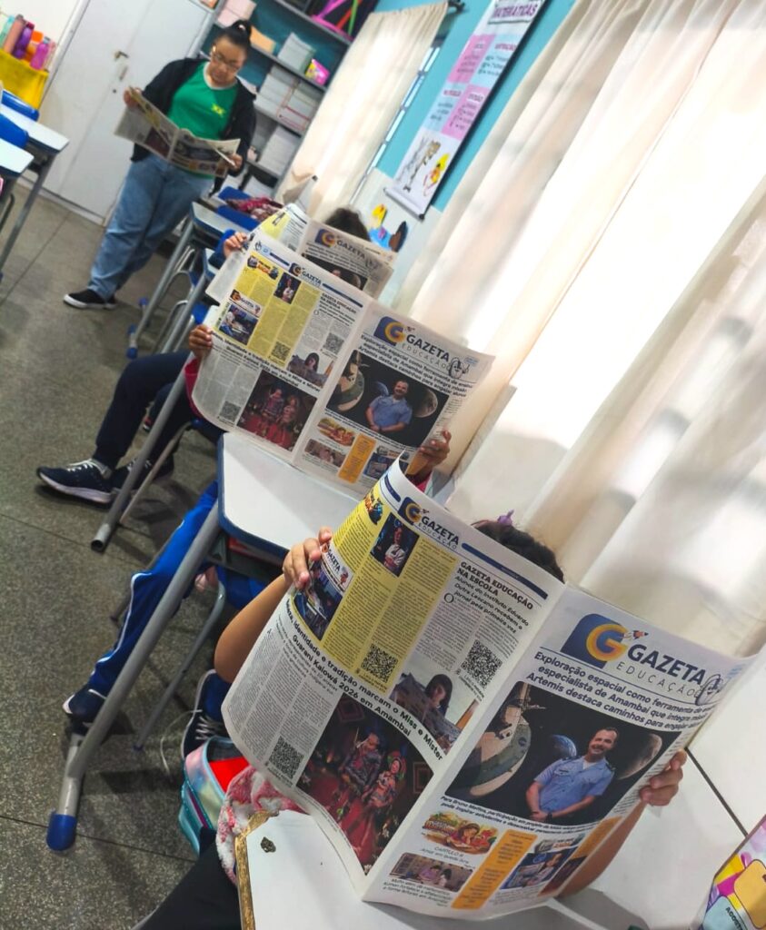 Jornal em sala: leitura, informação e aprendizagem