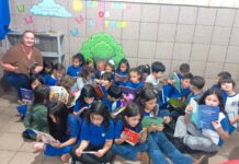 Cantinho da Leitura na sala de aula