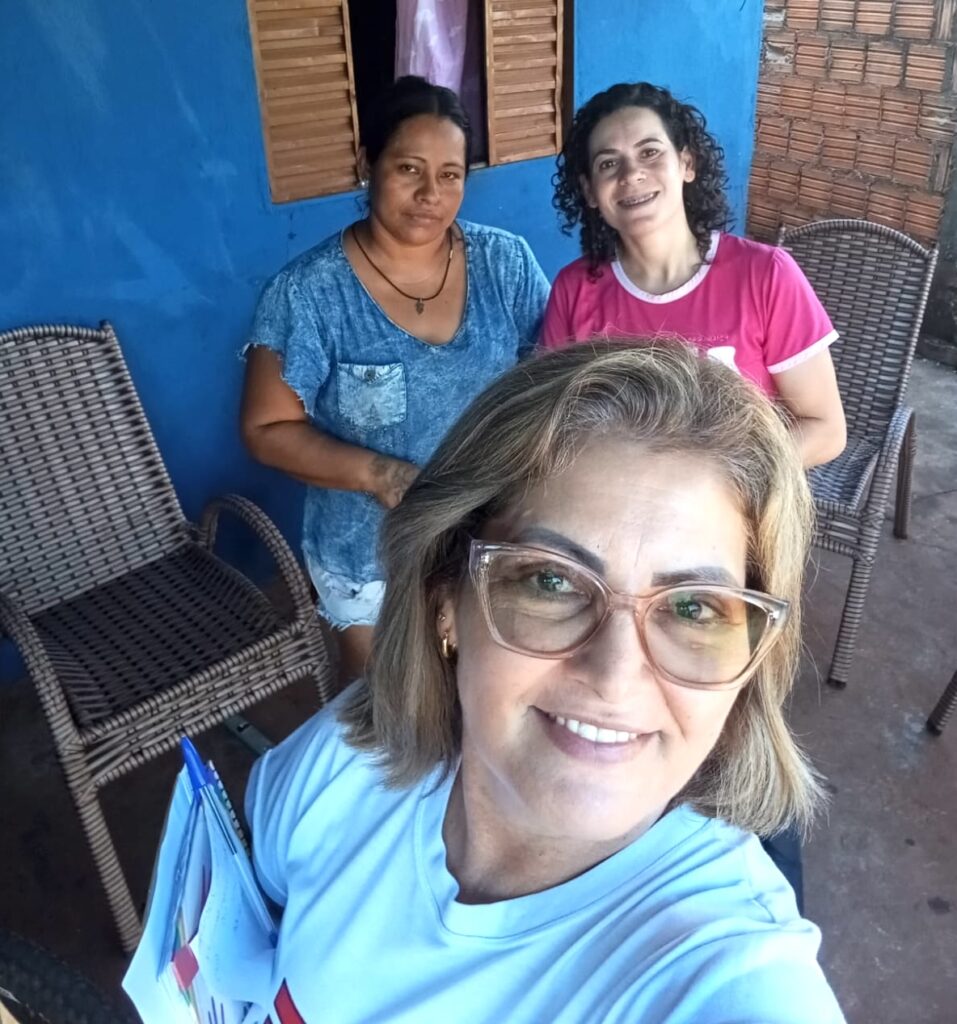 Visitas domiciliares para fortalecer o acompanhamento às famílias