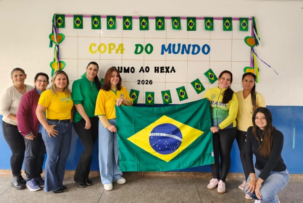 Escola Ayrton Senna vive o clima da Copa do Mundo
