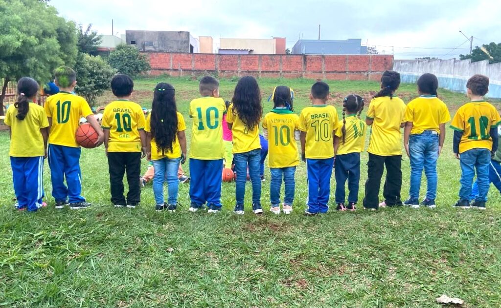 Escola Ayrton Senna vive o clima da Copa do Mundo