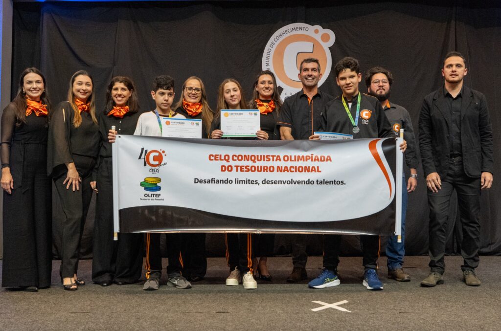 Conhecimento que gera resultados: CELQ celebra 83 medalhas e méritos em olimpíadas acadêmicas Conhecimento que gera resultados: CELQ celebra 83 medalhas e méritos em olimpíadas acadêmicas