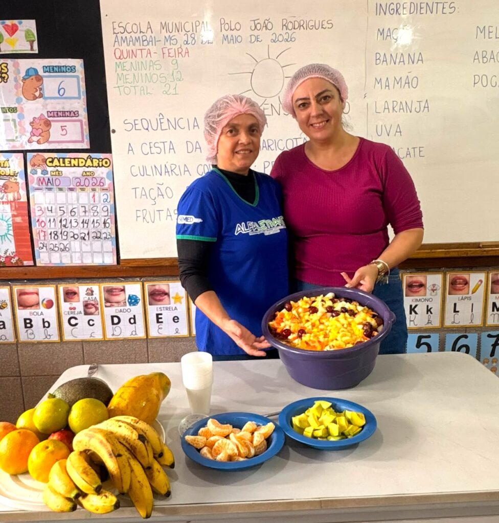 Leitura, aprendizagem e alimentação saudável