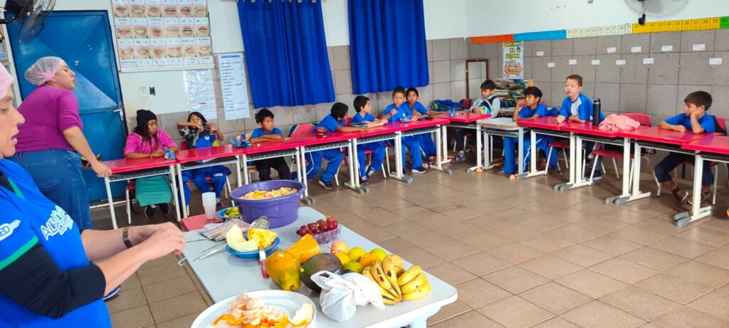 Leitura, aprendizagem e alimentação saudável