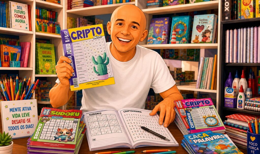 Caça-palavras, sudoku e desafios que fazem bem para o cérebro Caça-palavras, sudoku e desafios que fazem bem para o cérebro