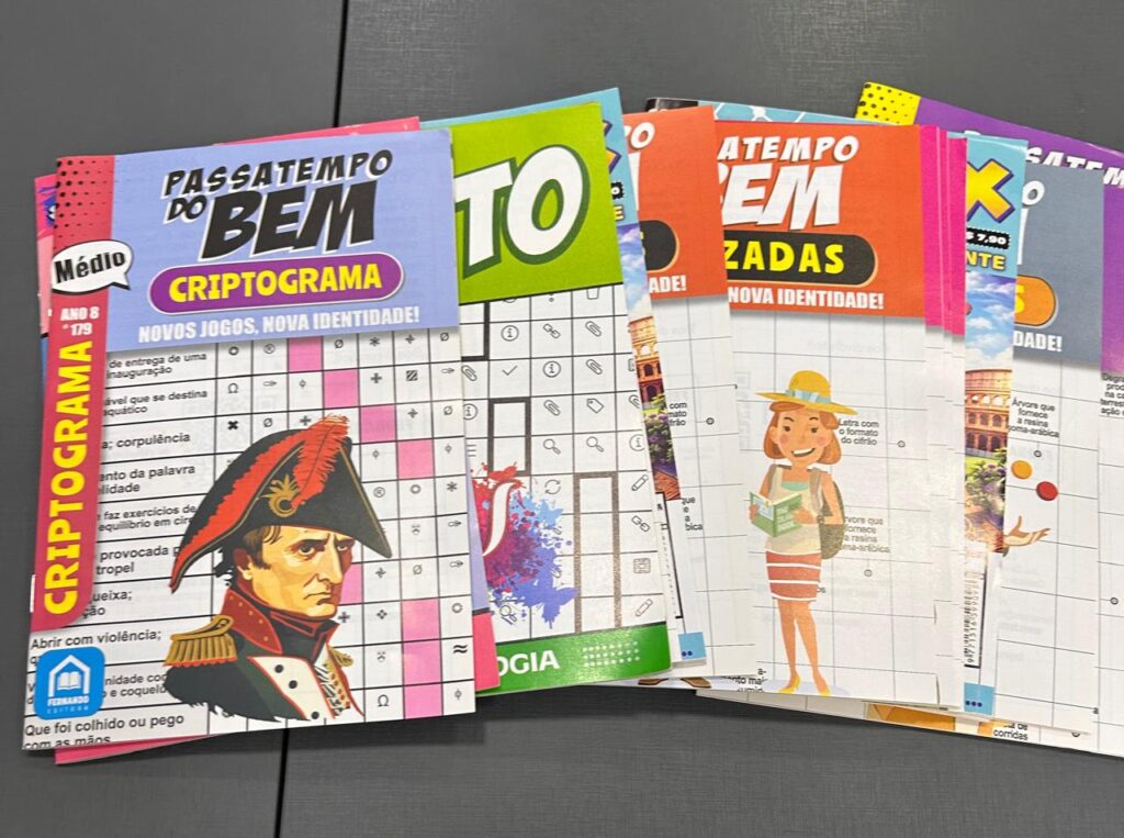 Caça-palavras, sudoku e desafios que fazem bem para o cérebro Caça-palavras, sudoku e desafios que fazem bem para o cérebro