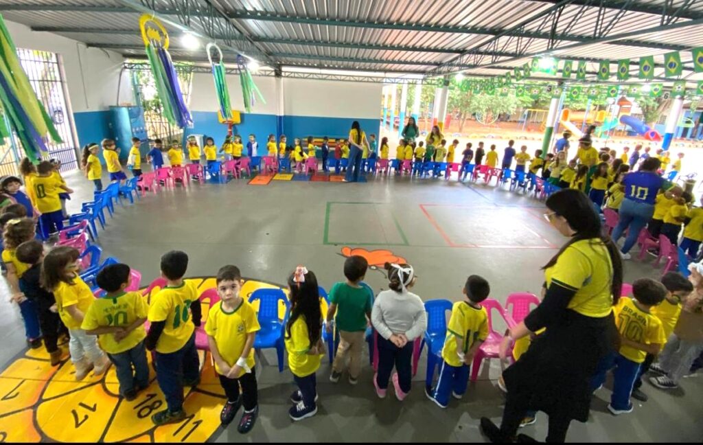 No ritmo da Copa, um dia de integração