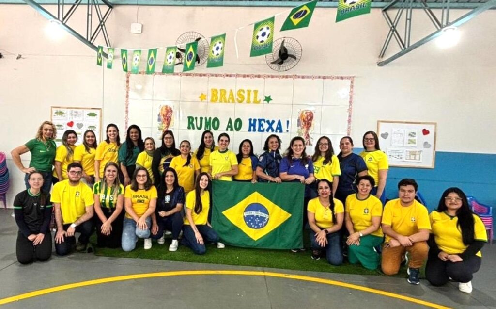 No ritmo da Copa, um dia de integração