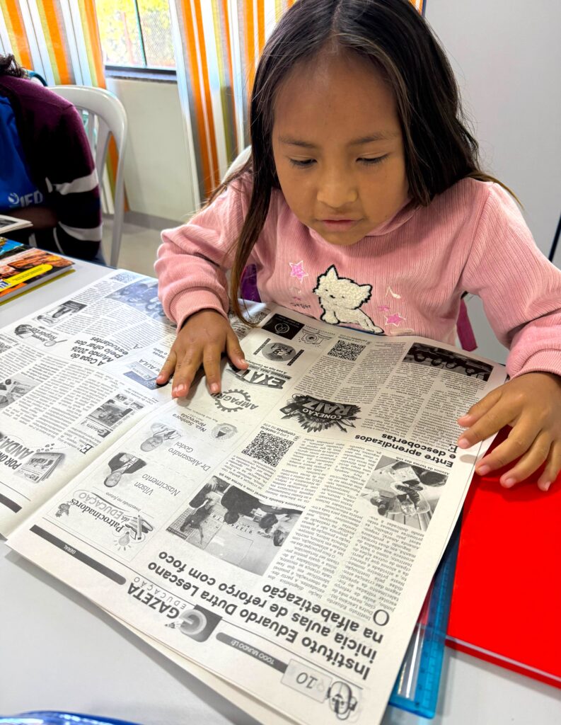 Quando a notícia fala da própria turma, a leitura fica ainda mais especial