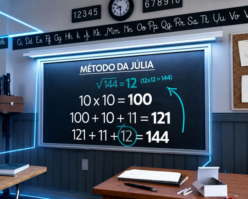 Aos 11 anos, estudante cria nova forma de calcular raiz quadrada e inspira fórmula inédita Aos 11 anos, estudante cria nova forma de calcular raiz quadrada e inspira fórmula inédita