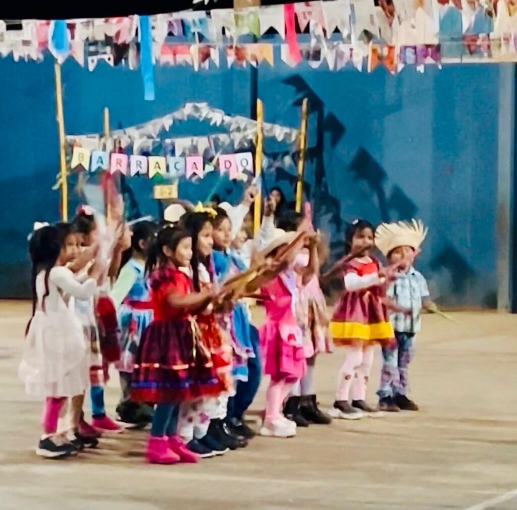 Festa Julina reúne cultura, famílias e comunidade no encerramento do semestre na Escola Indígena Tupã'i Ñandeva