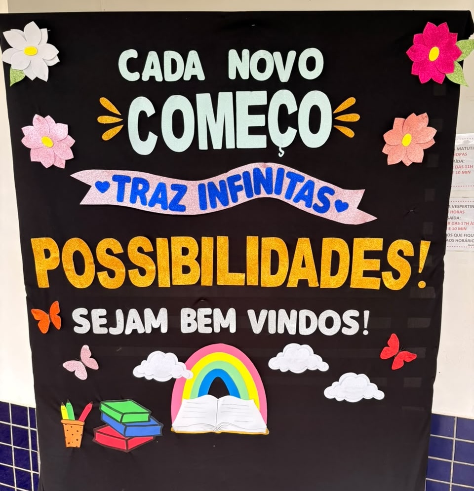 Novo semestre começa com recepção especial no CEI Rosa Maria Osorski Novo semestre começa com recepção especial no CEI Rosa Maria Osorski