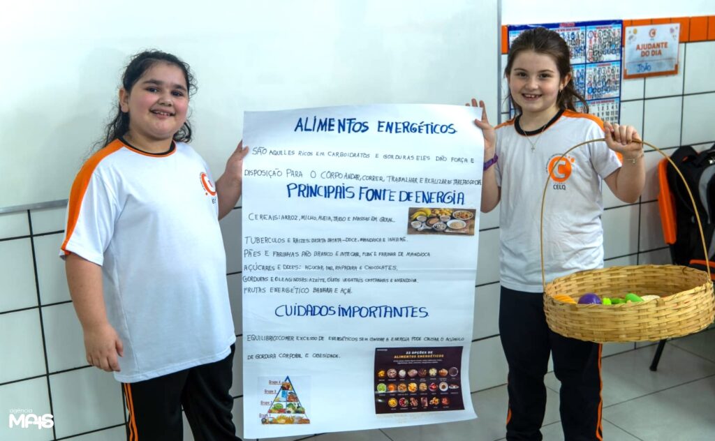 Aprender para a vida: alimentação saudável no CELQ Aprender para a vida: alimentação saudável no CELQ