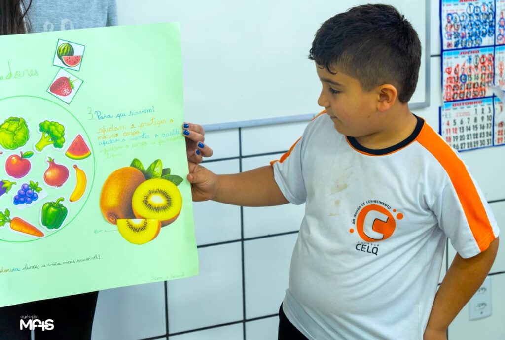 Aprender para a vida: alimentação saudável no CELQ Aprender para a vida: alimentação saudável no CELQ