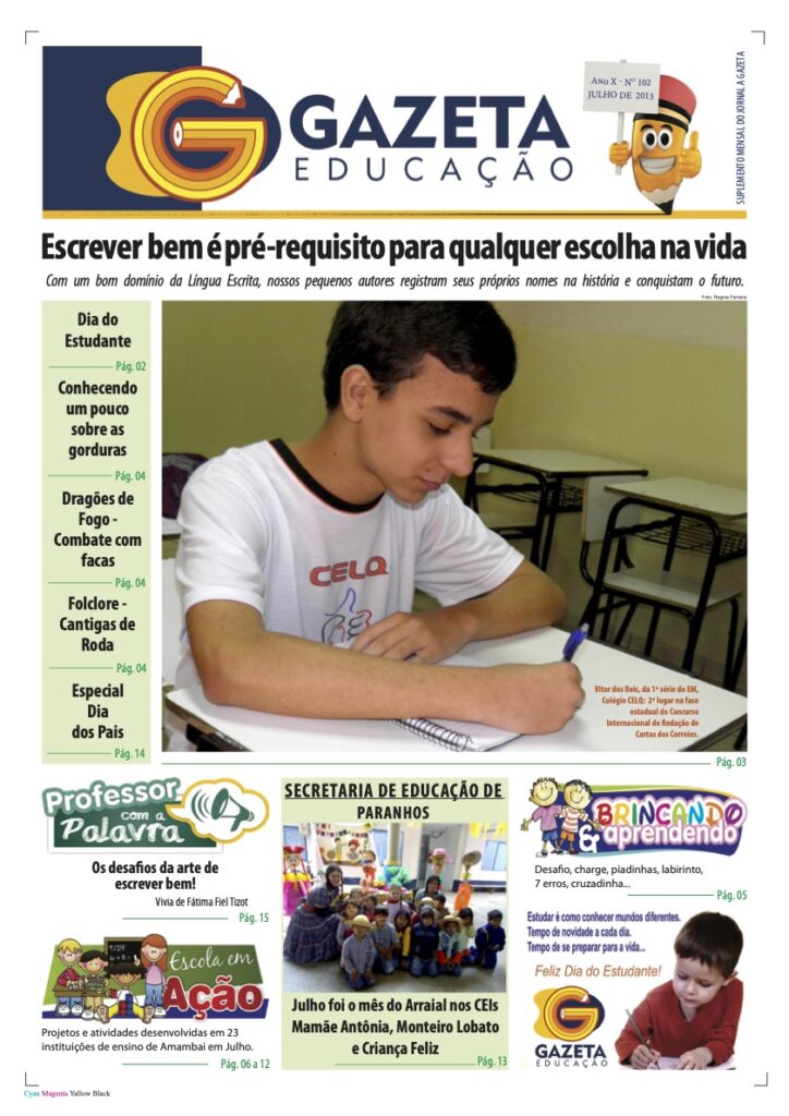 Da capa da Gazeta Educação à vida profissional em Campinas: a trajetória de Vitor dos Reis Da capa da Gazeta Educação à vida profissional em Campinas: a trajetória de Vitor dos Reis