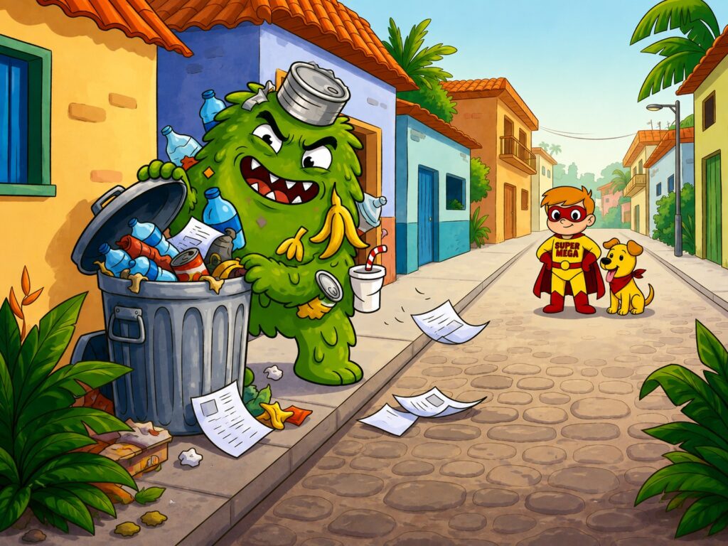 Super Mega: um herói criado para inspirar a próxima geração
